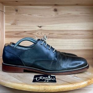 J. Shoes Green Handcrafted Leather Shoes Mens Size 8.5